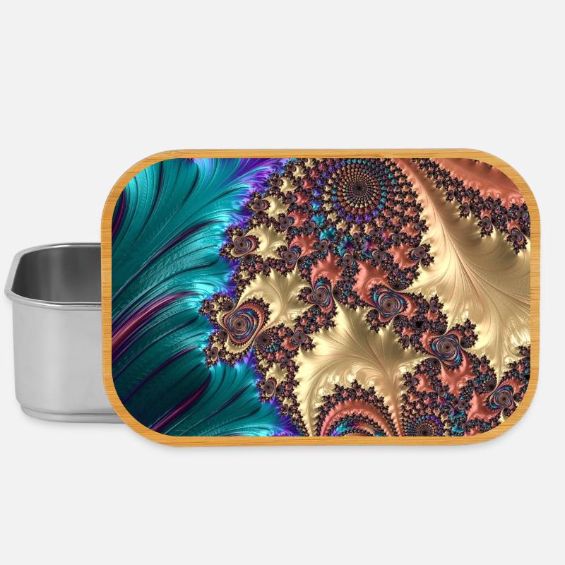 Abstract - Lunch Box - silver