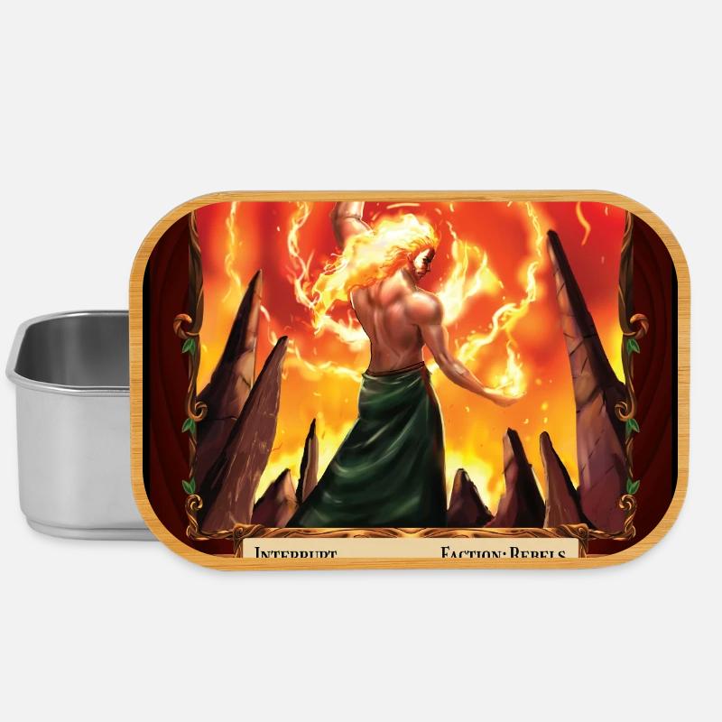 Fire Embrace - Lunch Box - Silber