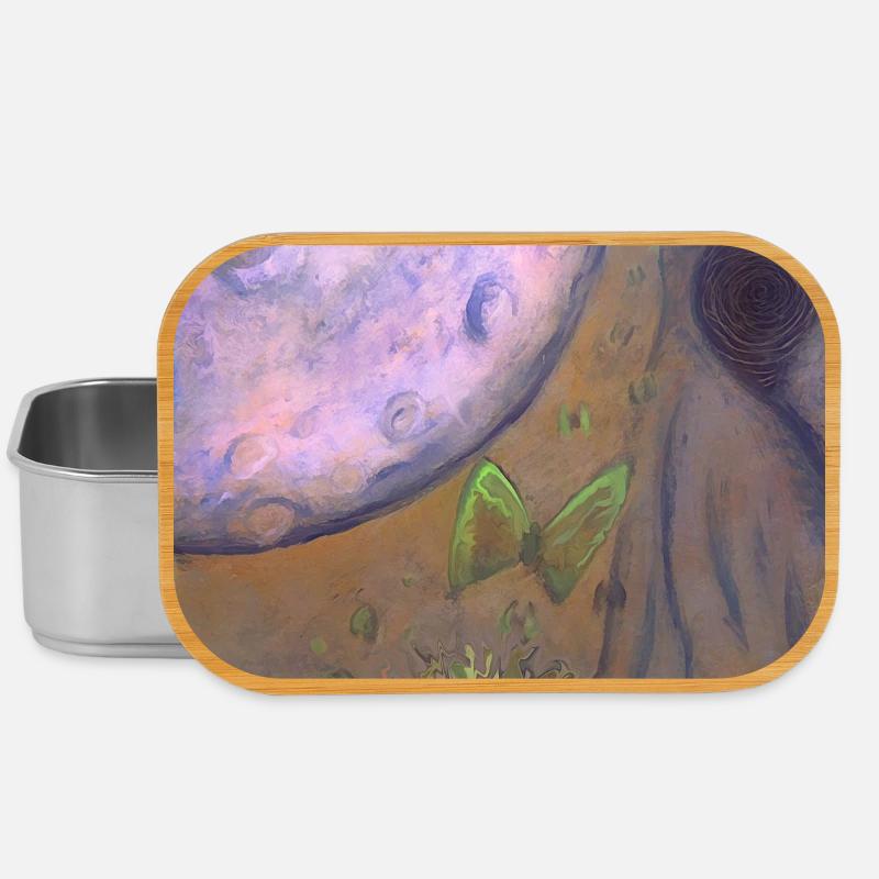 Illustration de paysage de rêve céleste - Boîte à goûter - argent