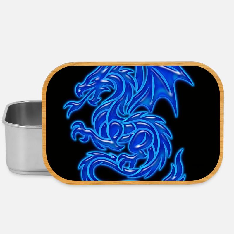 ADHD-Dragon - Lunch Box - Silber