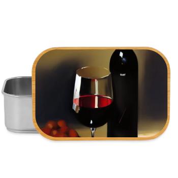 Buveurs de vin - Boîte à goûter - argent - Devant