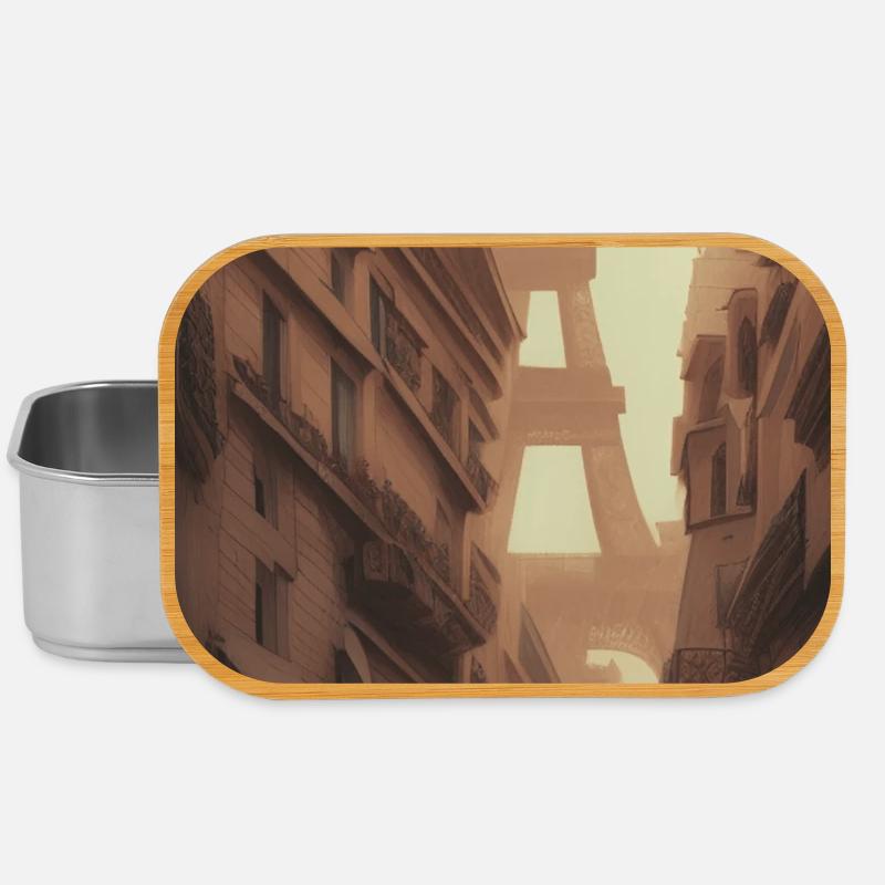 Rue de Paris - Boîte à goûter - argent