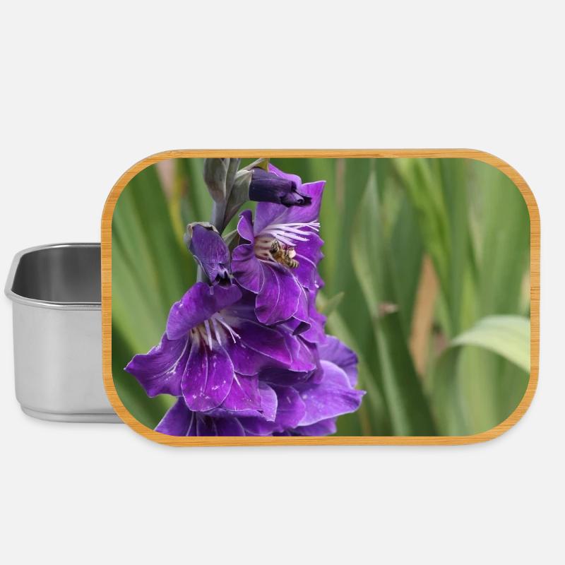 Gladiolus – starch in bloom - Lunch Box - silver
