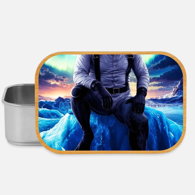 Humanoid Orca Diver - Lunch Box - silver