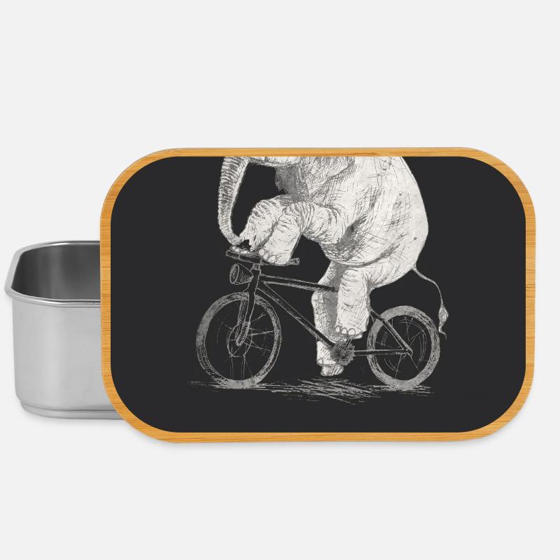 Le vélo, c’est mon cardio - Boîte à goûter - argent