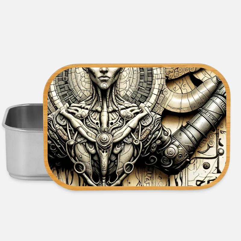 Parchment 10 - Lunch Box - silver