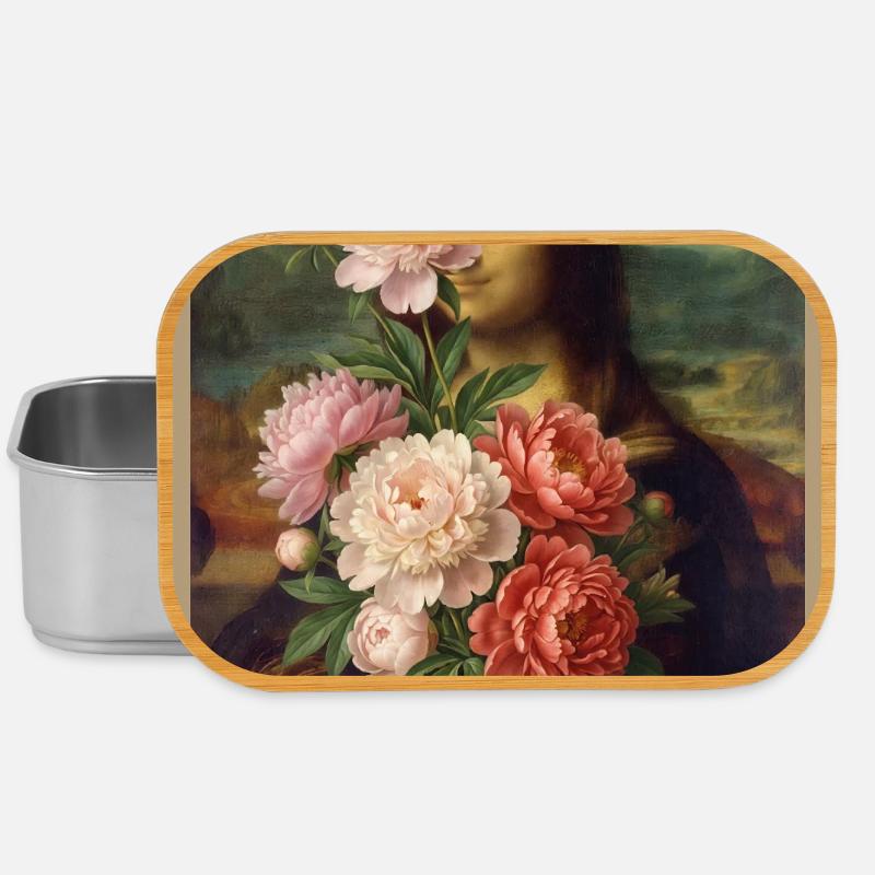 Mona Bouquet Floral - Boîte à goûter - argent