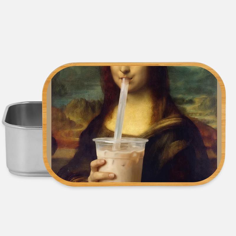 Mona Sip Bubble Tea Portrait - Boîte à goûter - argent