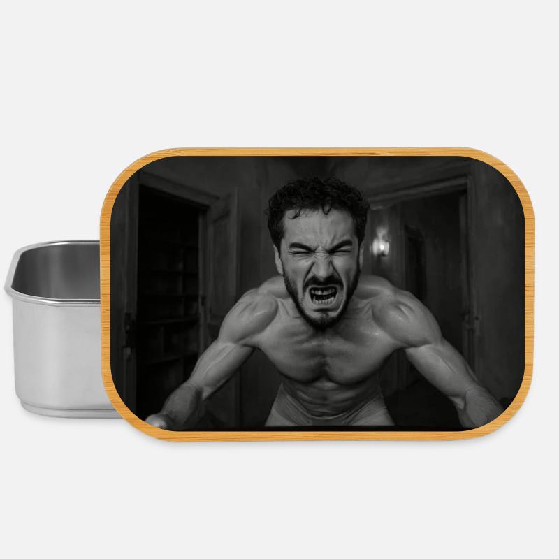 intensive man - Lunch Box - Silber