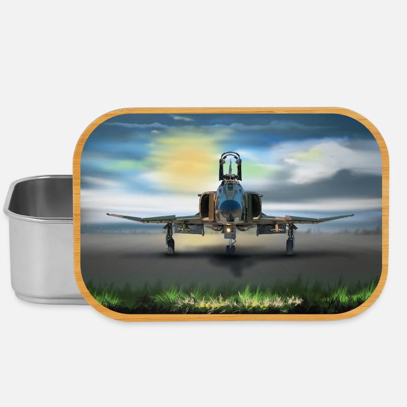F-4 Phantom - Boîte à goûter - argent