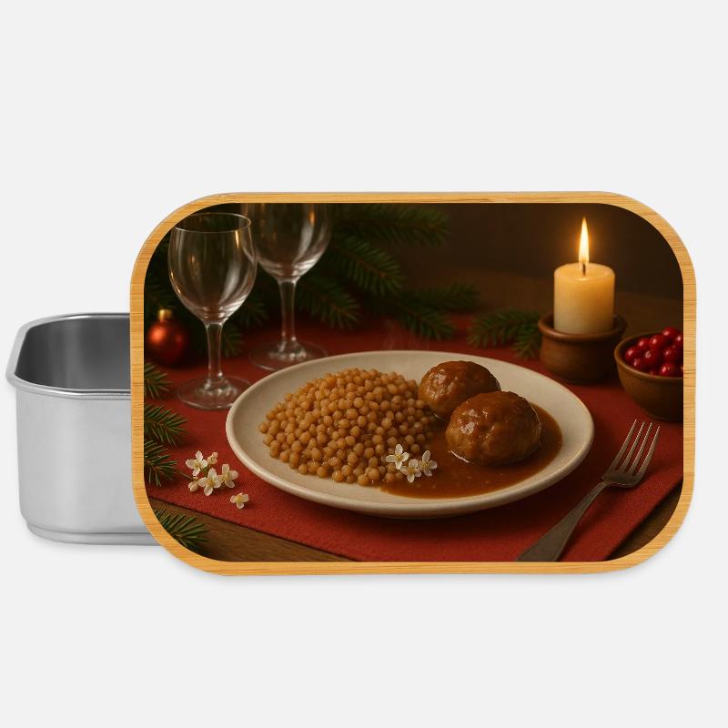 Boulettes de sarrasin dans la sauce - Boîte à goûter - argent