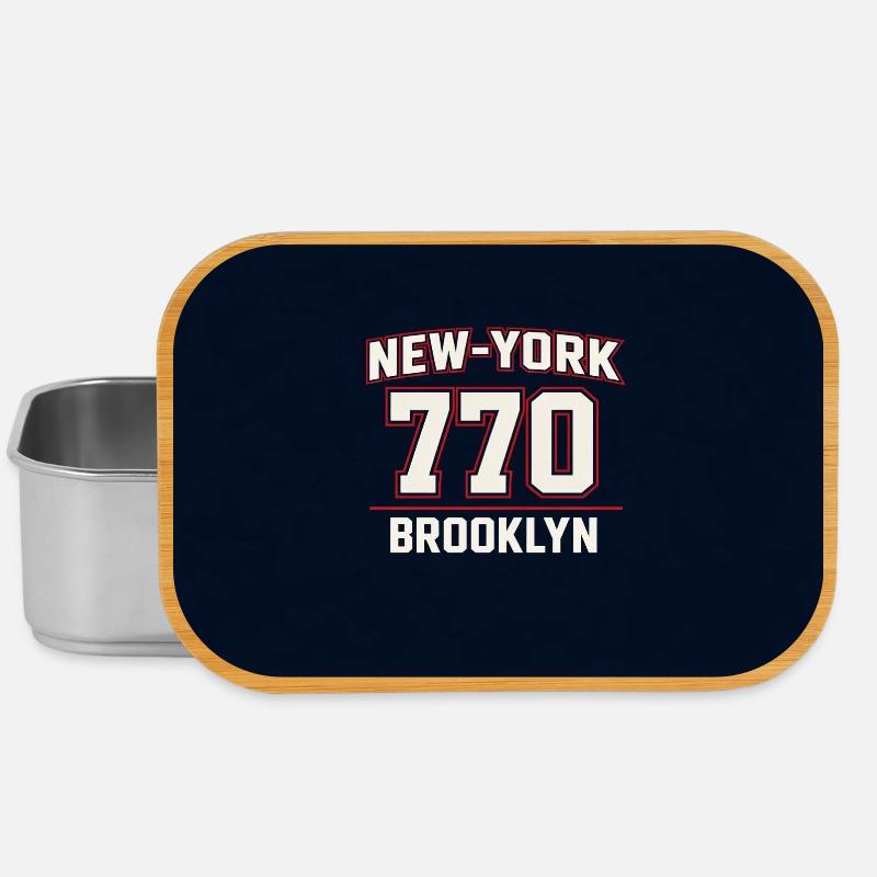 NY 770 Brooklyn - Lunch Box - Silber