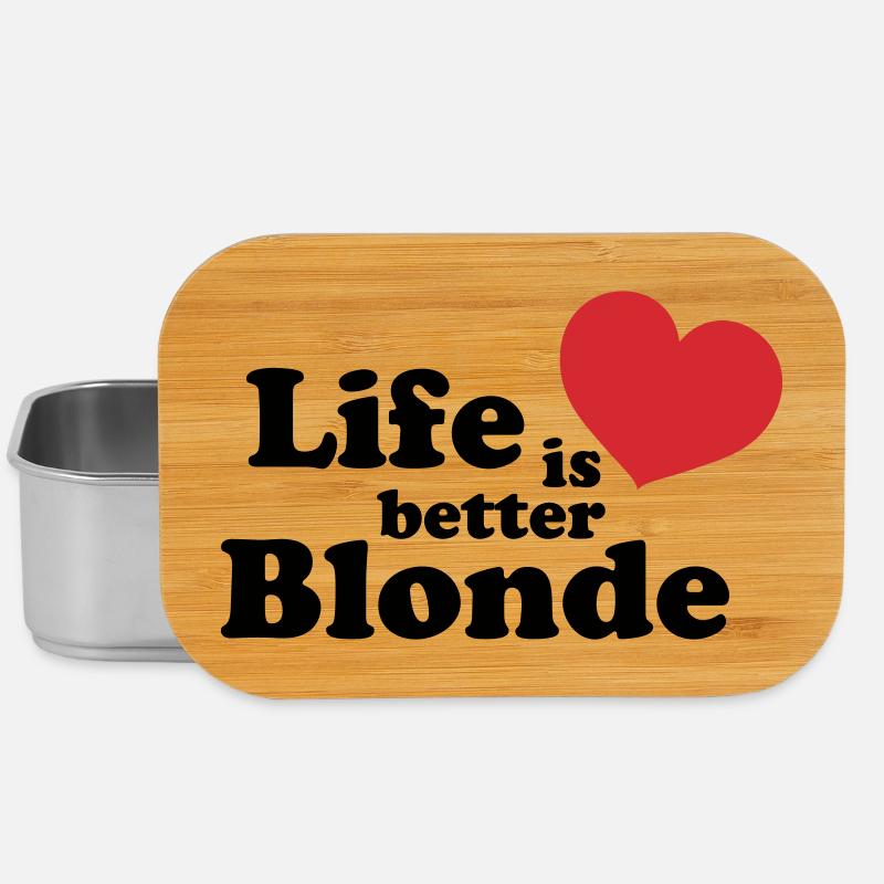 Blonde Life - Lunch Box - Silber