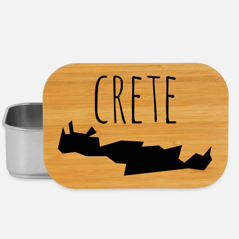 crete - Lunch Box - Silber