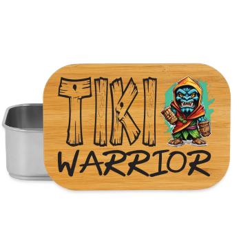 Tiki Krieger Kollektion - Lunch Box - Silber - Vorne