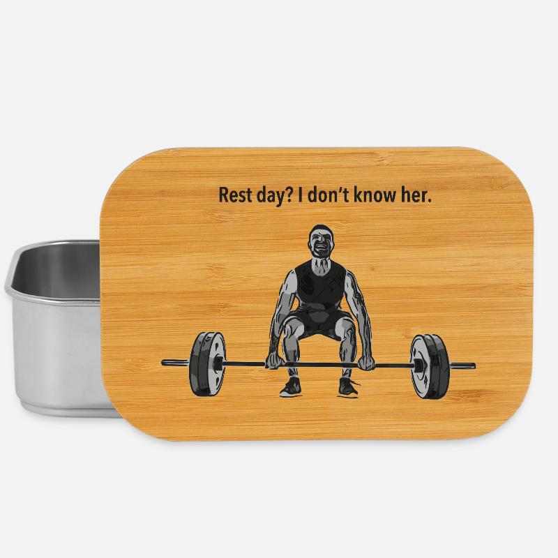 Rest_day - Lunch Box - Silber