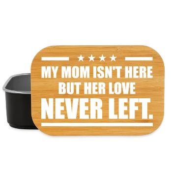 My Mother's Love: Tribute and Remembrance - Lunch Box - black - Front