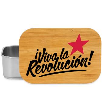 viva la revolucion - revolution! - Lunch Box - silver - Front