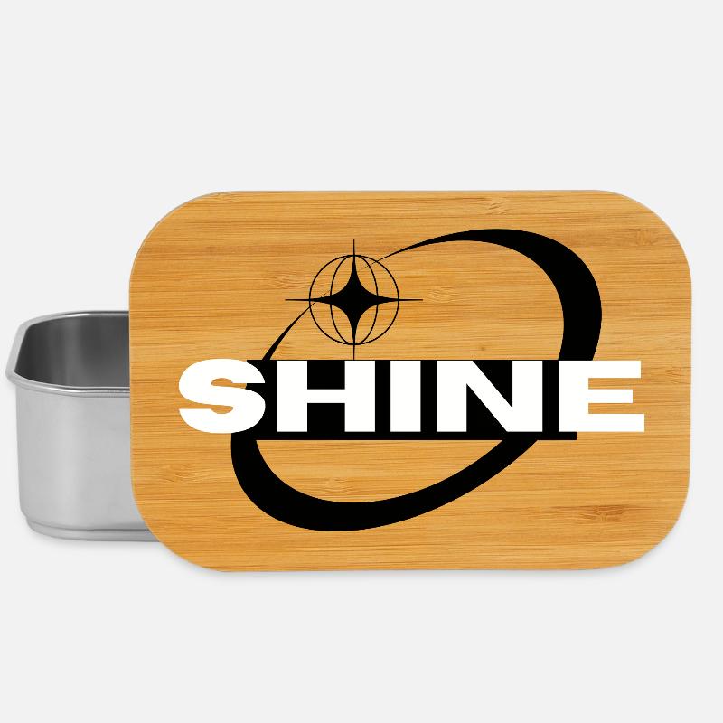 Shine Y2K  - Lunch Box - Silber