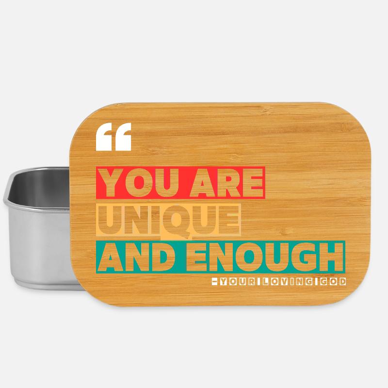 You_are_Unique2 - Lunch Box - silver