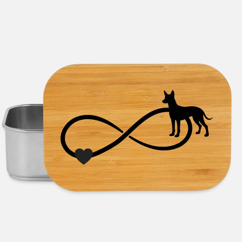Xoloitzcuintle Unendlichkeit - Lunch Box - Silber