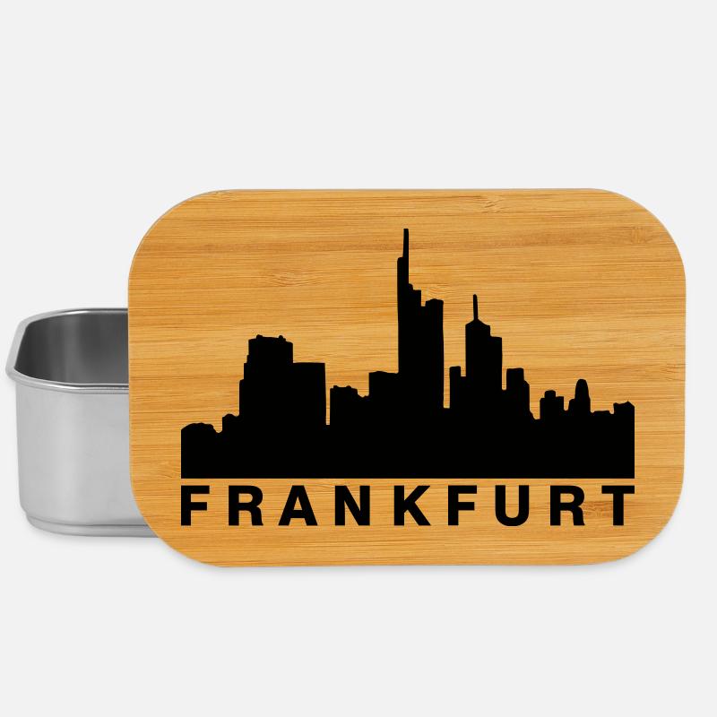Frankfurter Skyline Frankfurt - Lunch Box - Silber