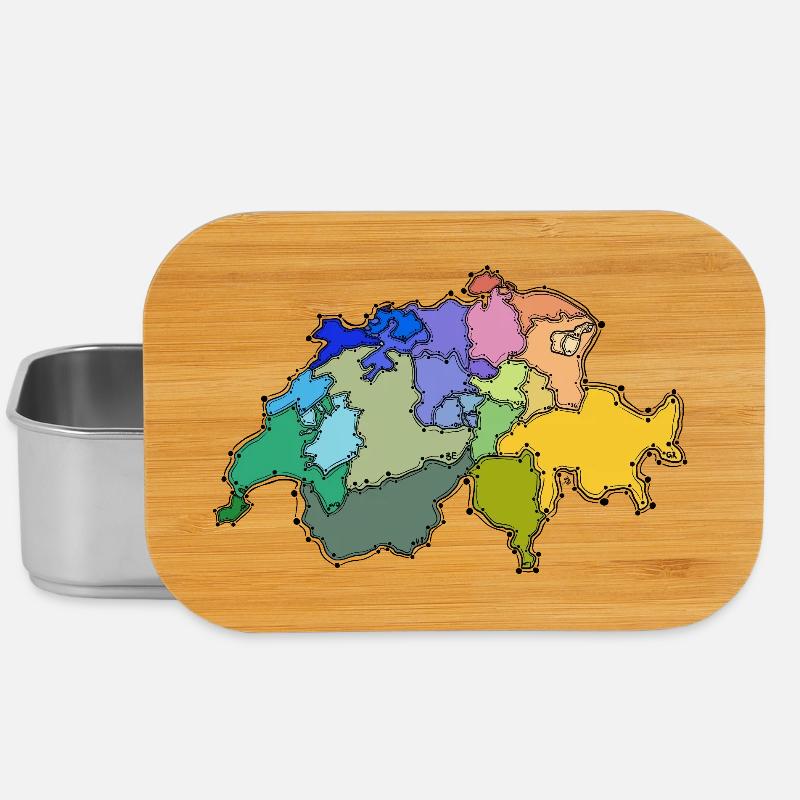 Die Schweiz - Lunch Box - Silber