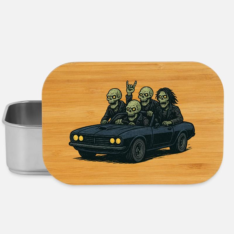 Road trip zombie - Boîte à goûter - argent