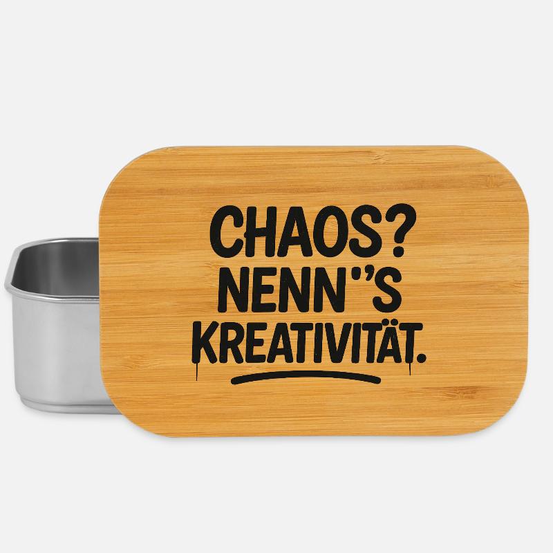 Chaos ou créativité - Boîte à goûter - argent