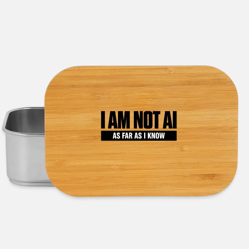 As Far As I Know, I am not AI - Lunch Box - Silber