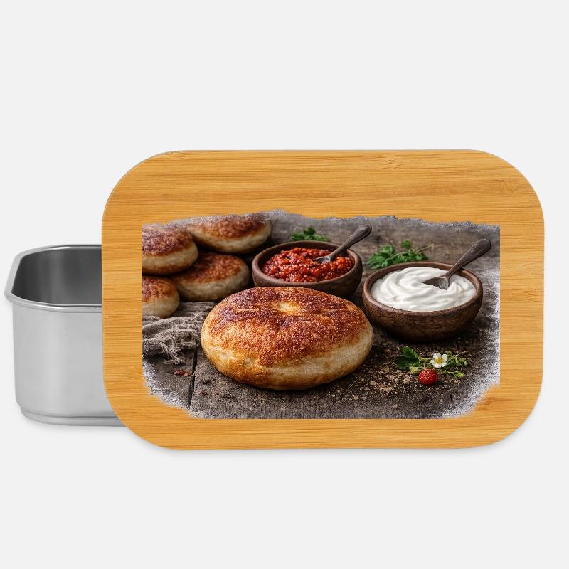 Bilyash Sour Cream Adjika - Lunch Box - silver
