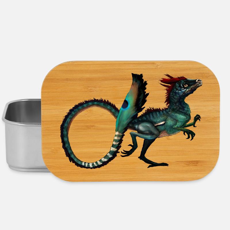 dinosaure - Boîte à goûter - argent