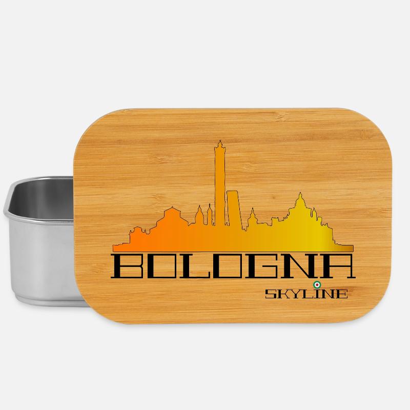Gradient Urban Horizon - Lunch Box - Silber
