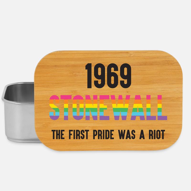 Stonewall 1969 - Der erste Stolz war ein Aufstand - Lunch Box - Silber