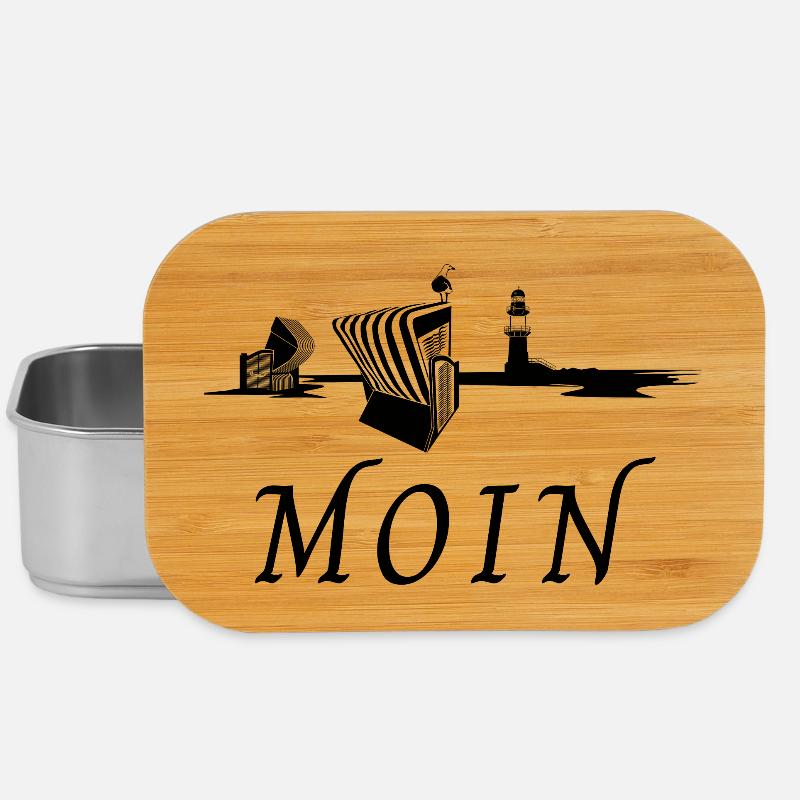 Moin - Lunch Box - Silber