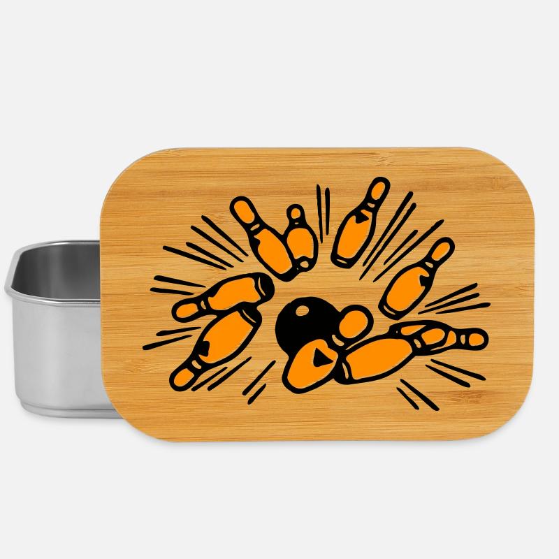 Kegel - Lunch Box - Silber
