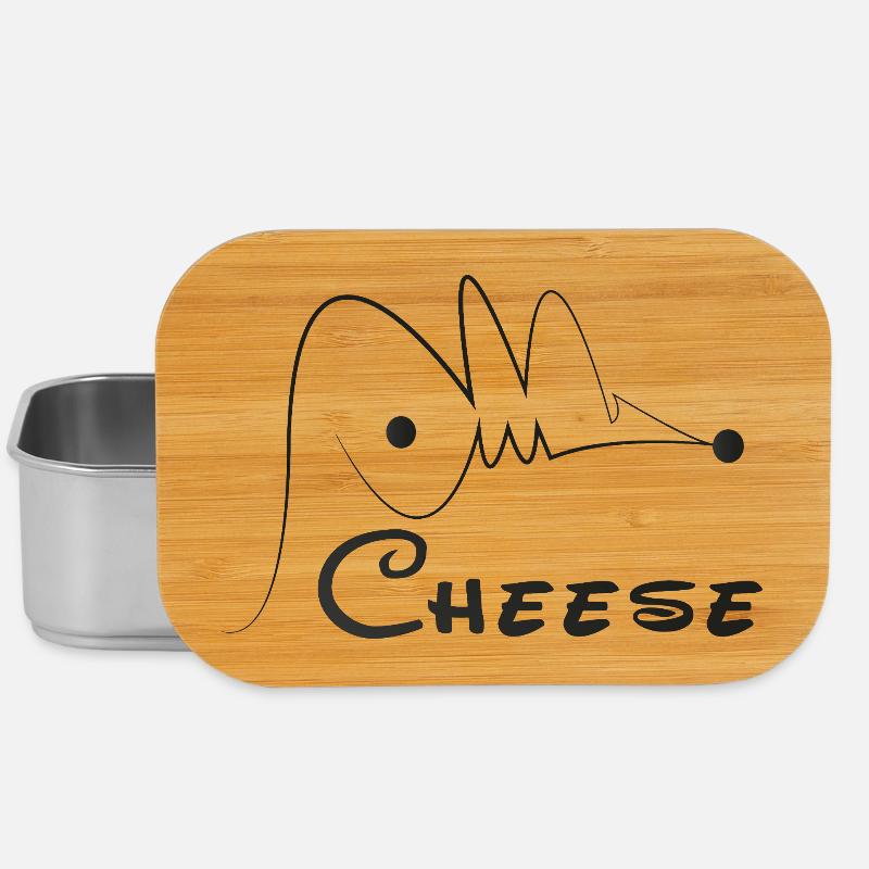 Hasan Mouse Calligraphy - Lunch Box - silver