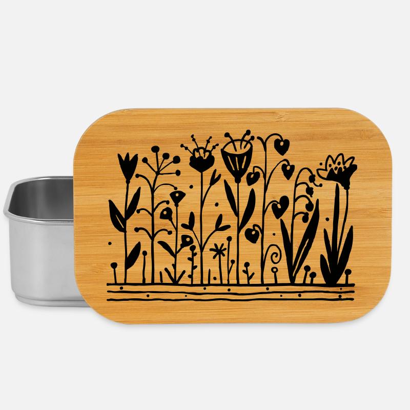 Jardin t-shirt - Boîte à goûter - argent