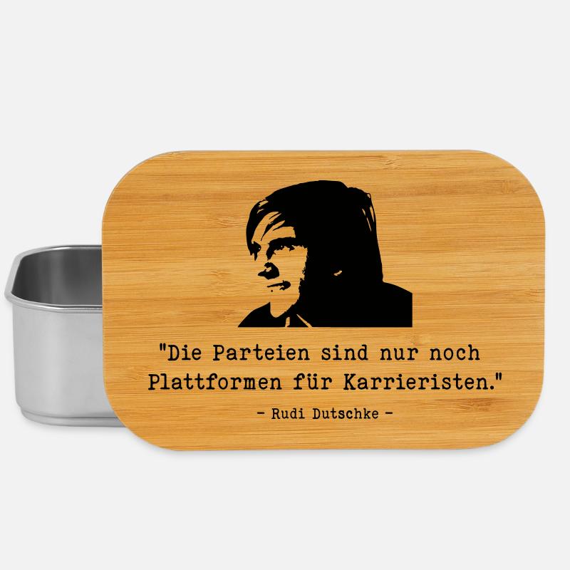 Dutschke Parteien - Lunch Box - Silber