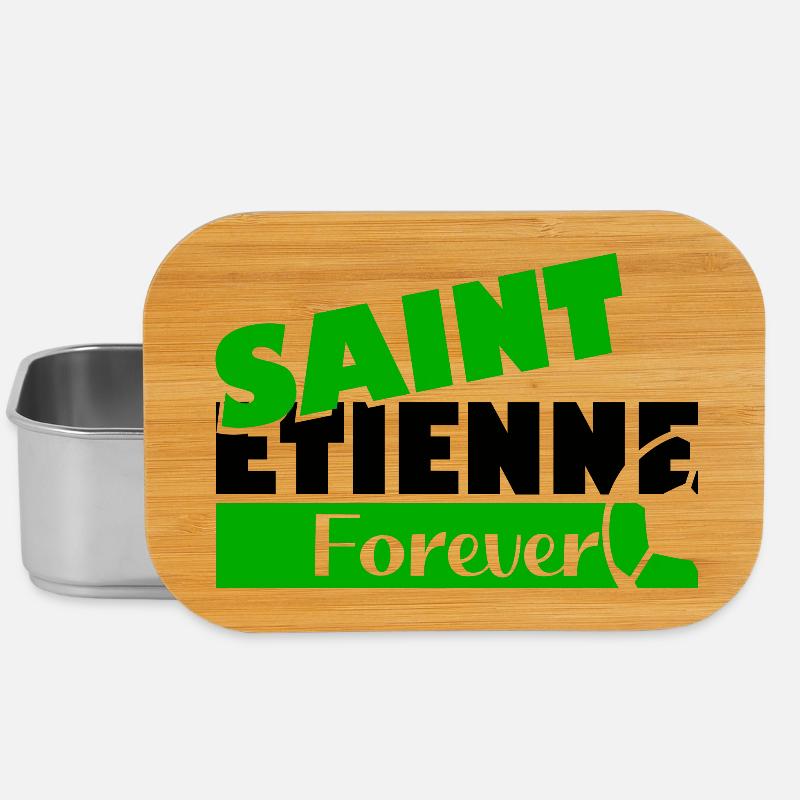 Saint Etienne Forever Bold Logo Tee - Boîte à goûter - argent