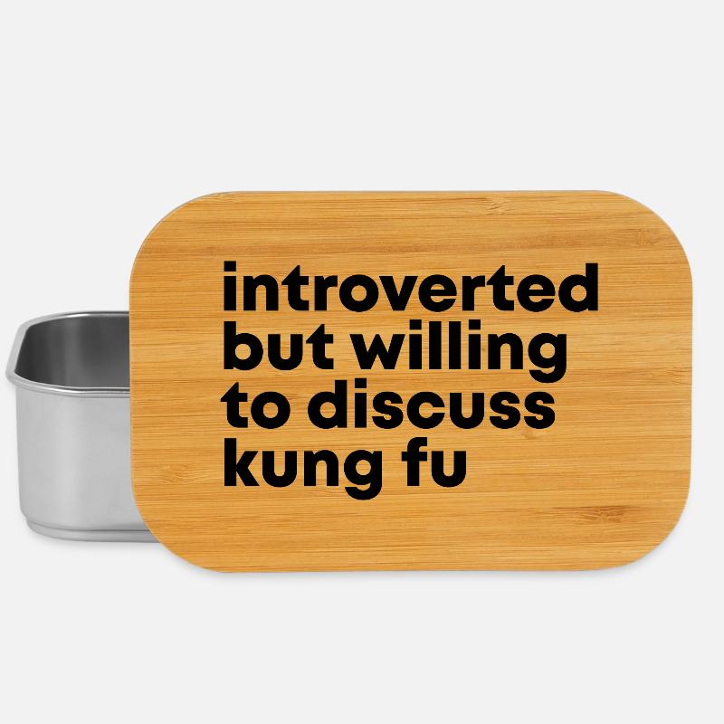 Kung-Fu - Lunch Box - Silber