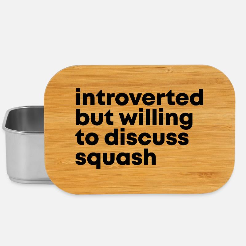 Squash - Lunch Box - silver