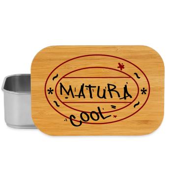 Matura Abitur Schule - Lunch Box - Silber - Vorne