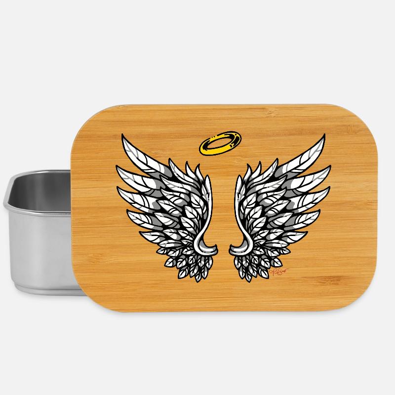 Ailes Ange Ailes Anges - Boîte à goûter - argent