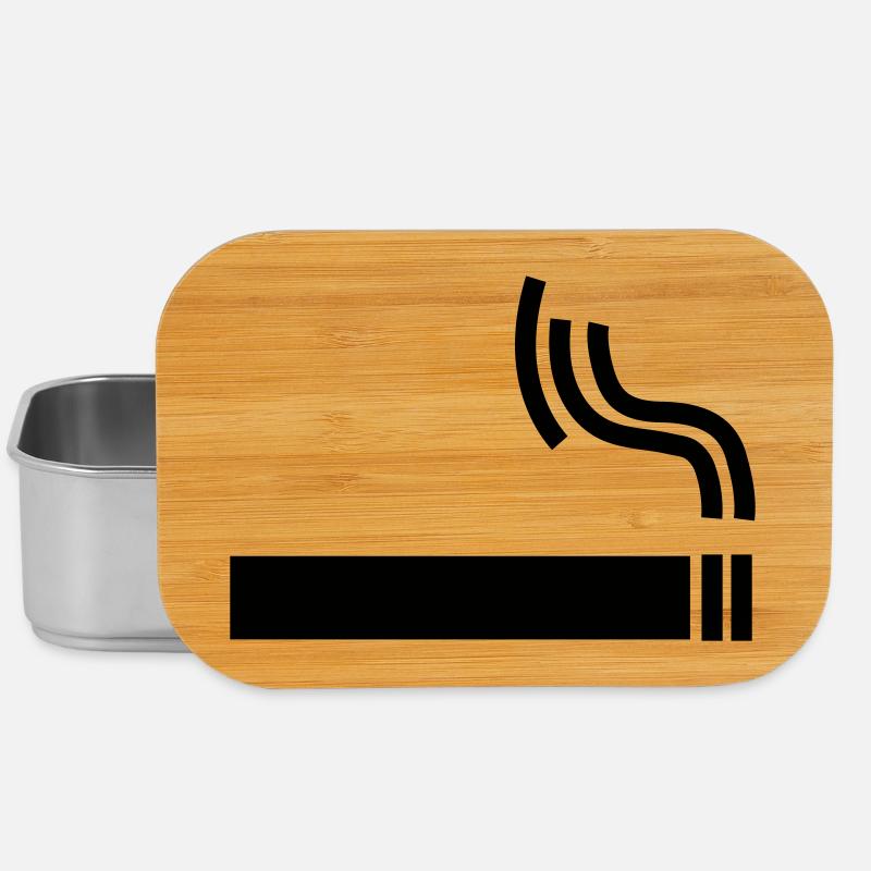 Cigarette Pause cigarette - Boîte à goûter - argent