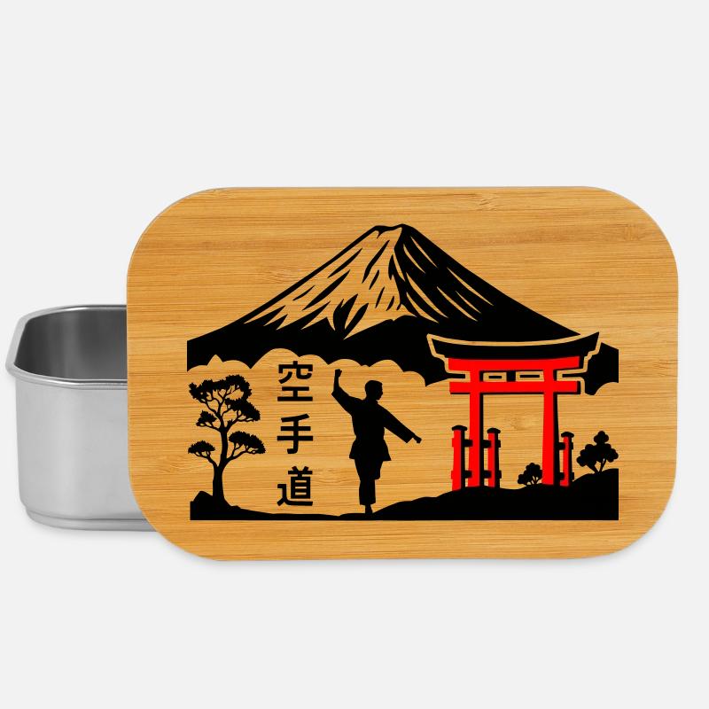 Karate Nature - Lunch Box - silver