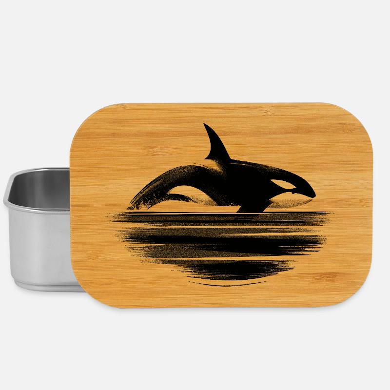 Orca - Lunch Box - Silber