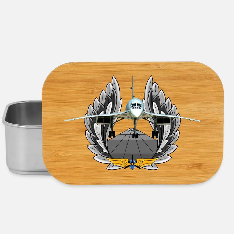 Concorde - Lunch Box - Silber