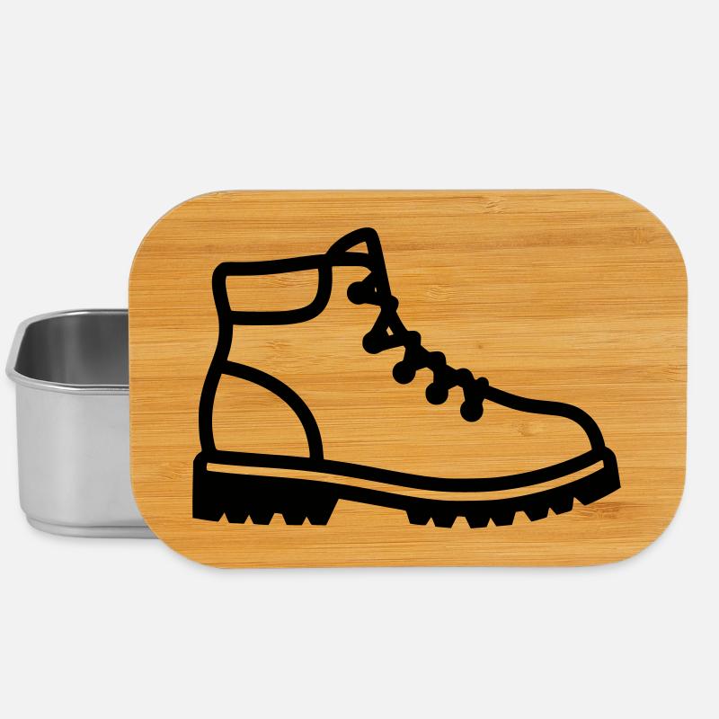 Profil de chaussures de randonnée - Boîte à goûter - argent