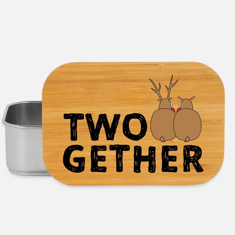 TWOGETHER - Lunch Box - Silber